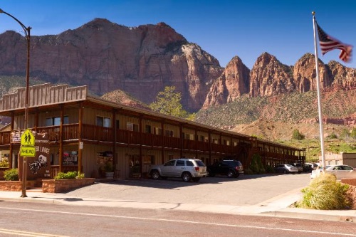 Zion Park Pioneer Lodge gebouw